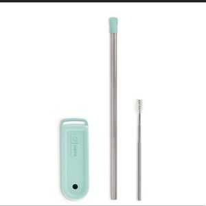 Dash magnetic reusable straw w/ carrying case